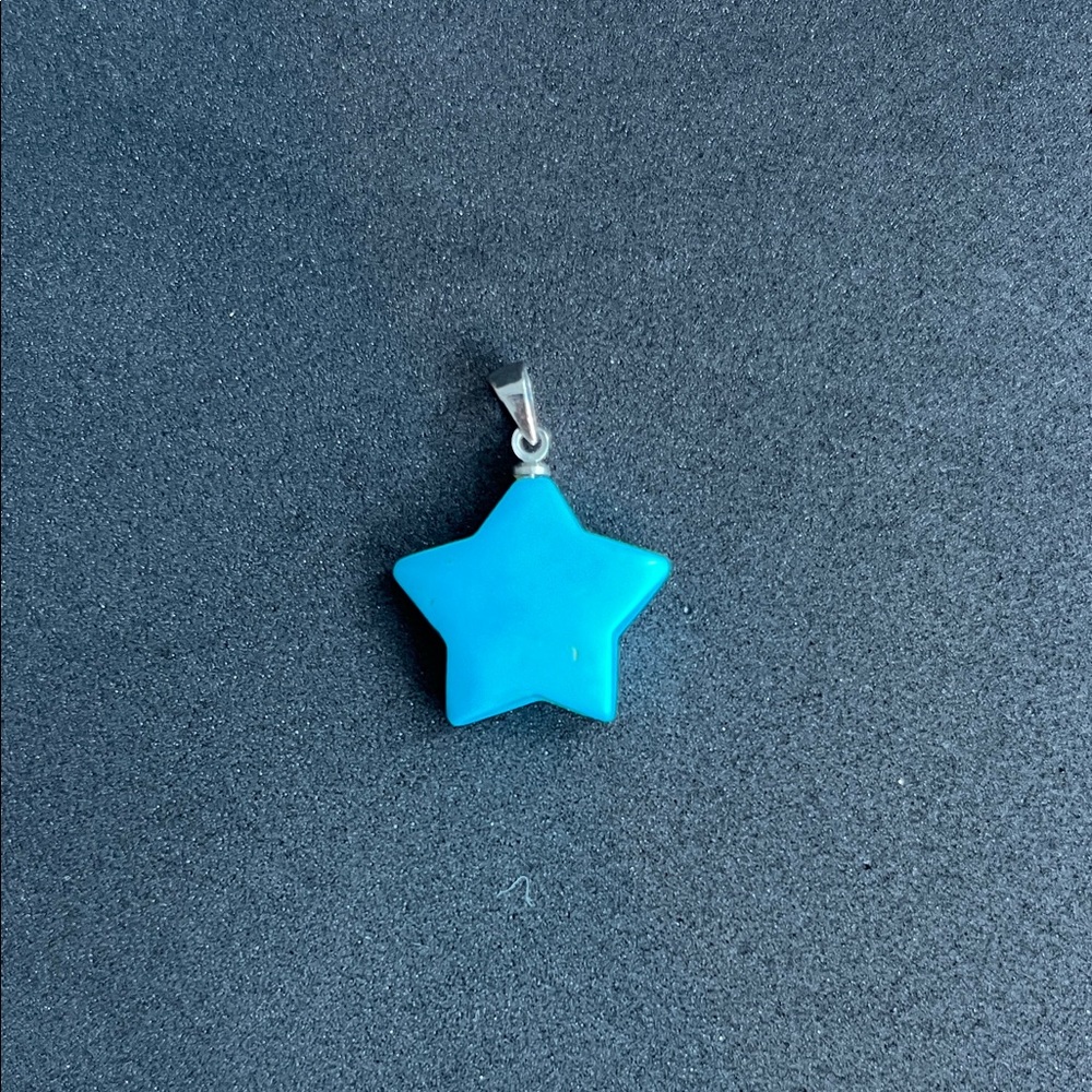 Turquoise Star Pendant